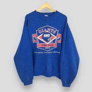 Vintage 90s New York Giants NFL Sweatshirt, New York Giants Football Sweatshirt
